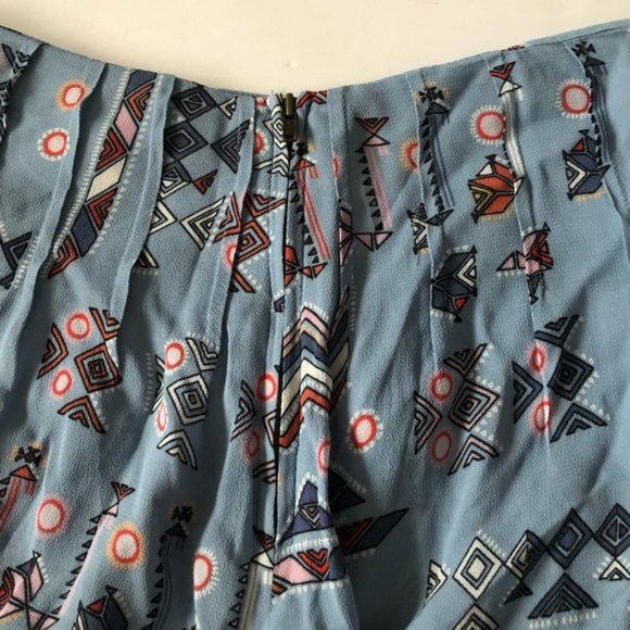 Tigerlily Aegean Aztec Campeche Wide Leg Pant - Picture 3 of 6